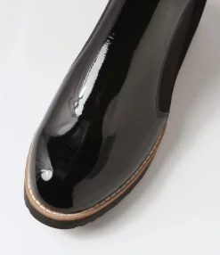 Online Midas Shoes Ozeke Jet Black Mix Chelsea Boots