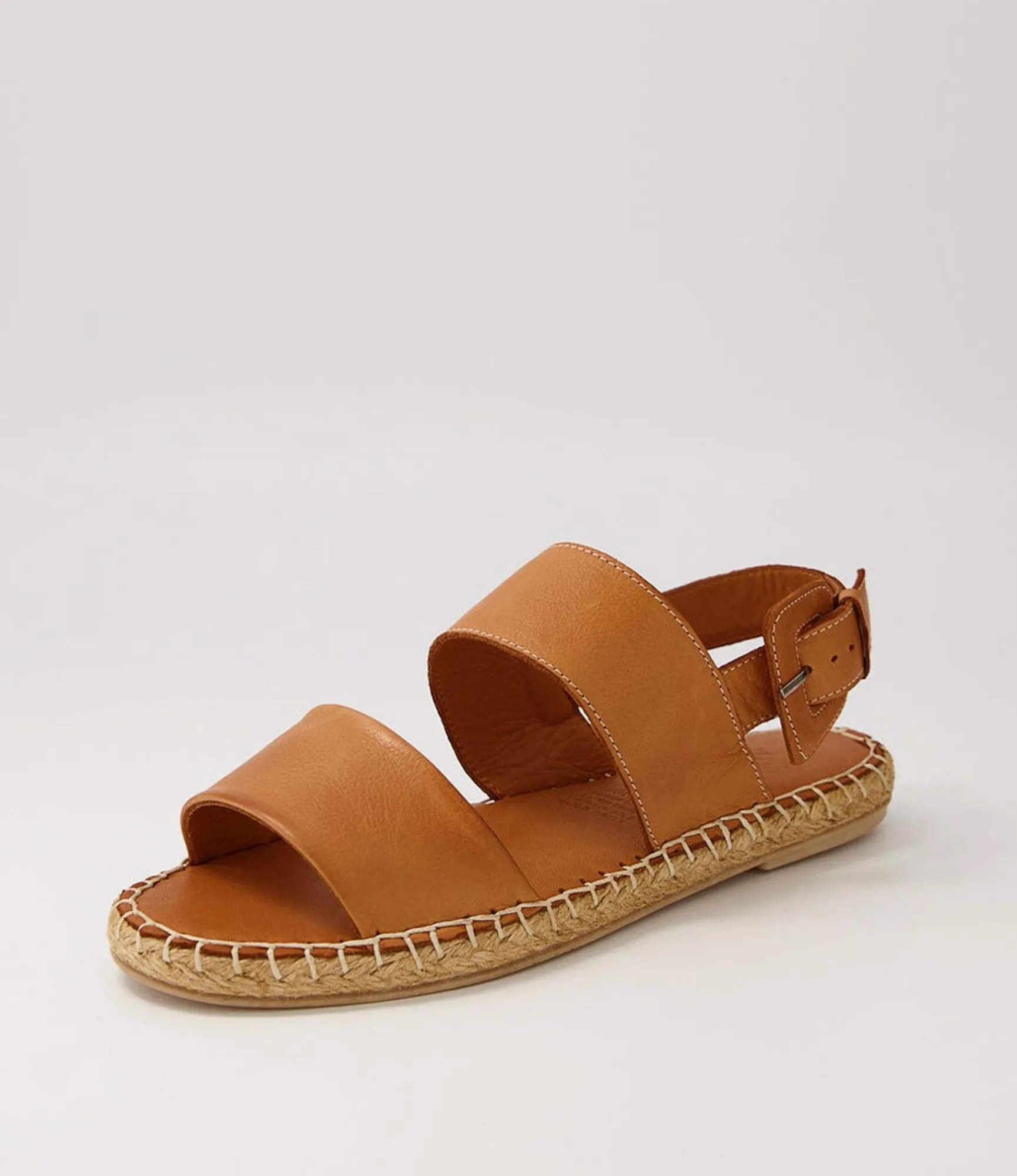 Clearance Midas Shoes Paisli Tan Leather Sandals