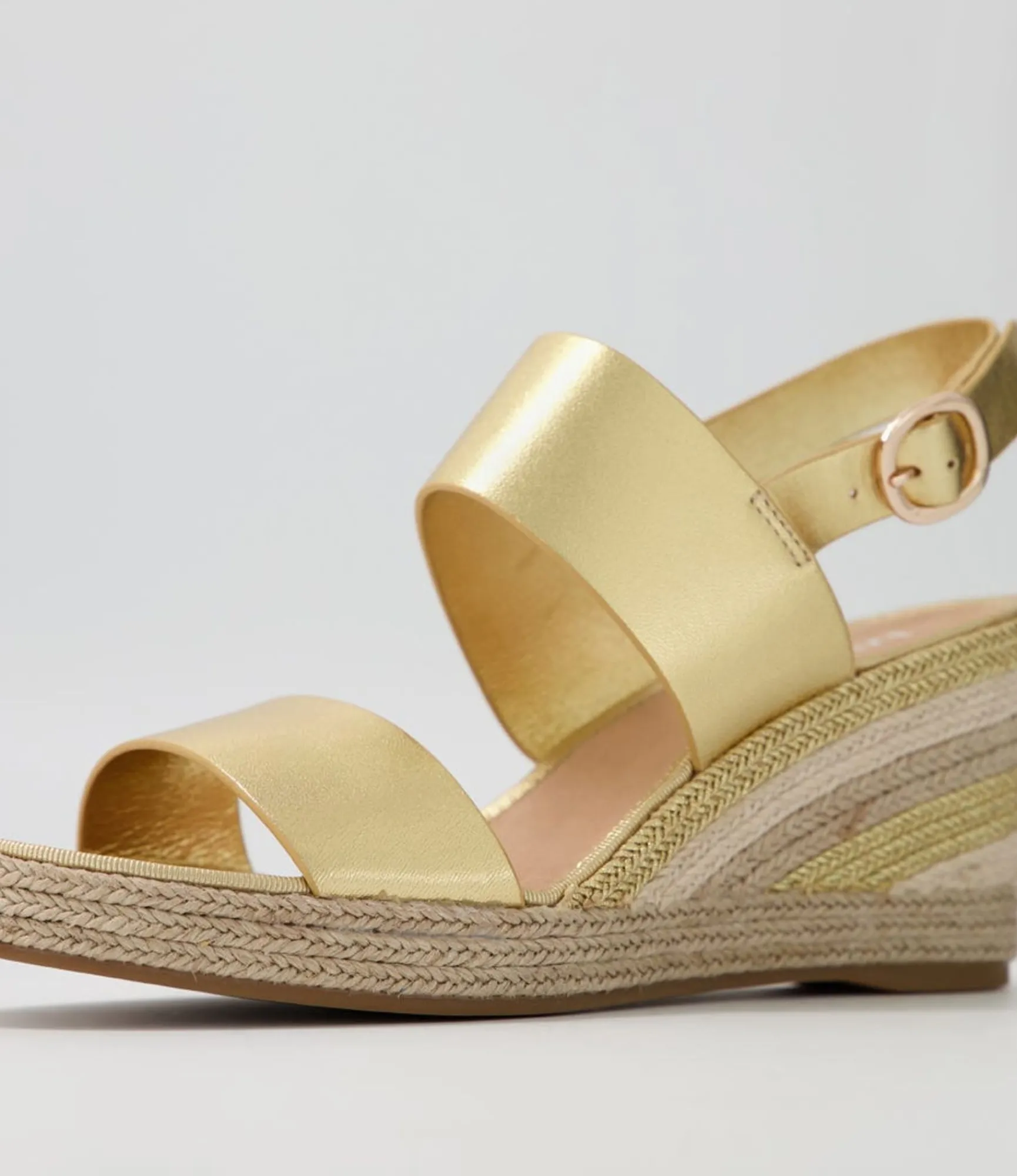 Flash Sale Midas Shoes Pamma Old Gold Gold Multi Leather Espadrilles