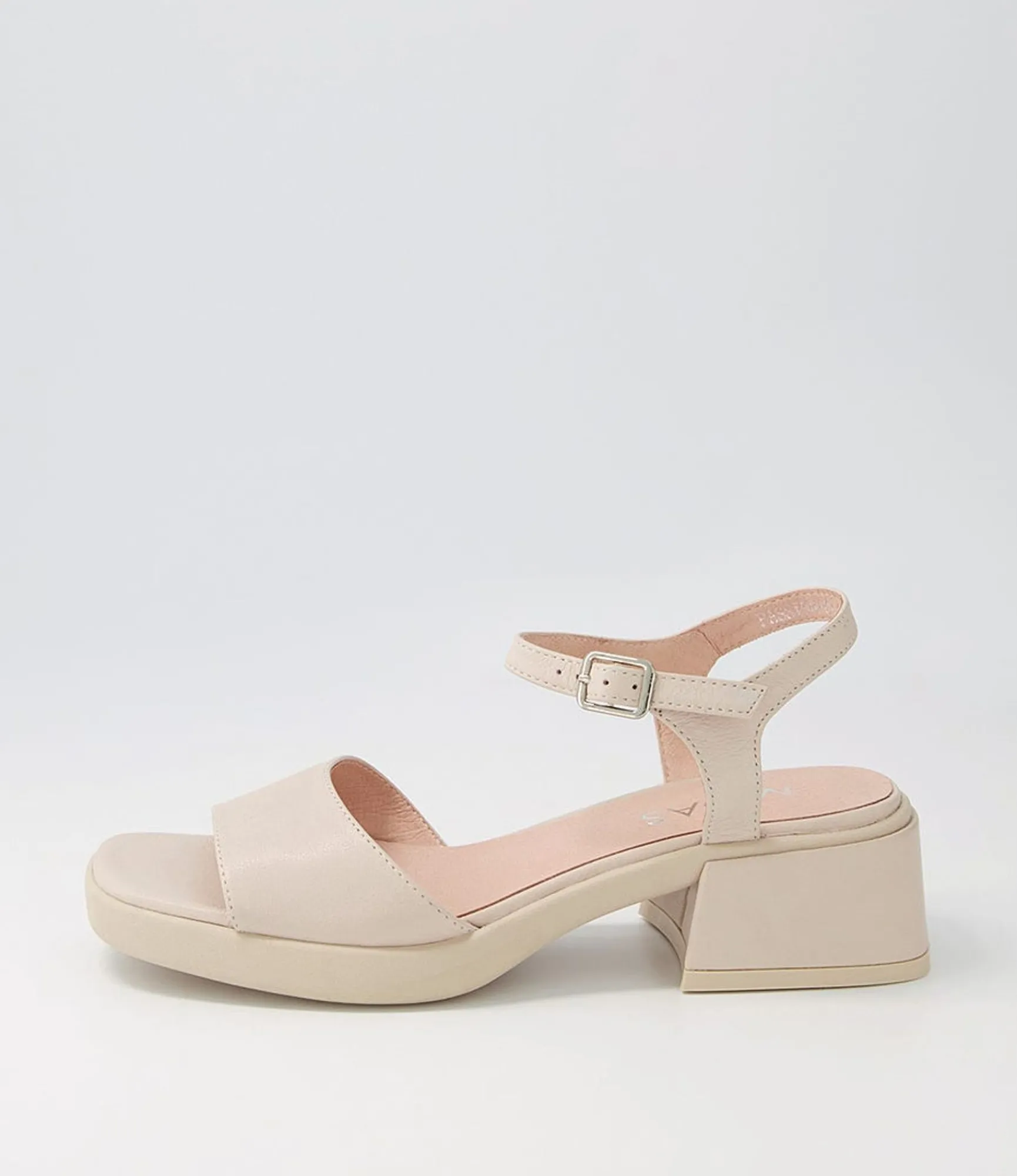 Cheap Midas Shoes Passion Nude Leather Sandals