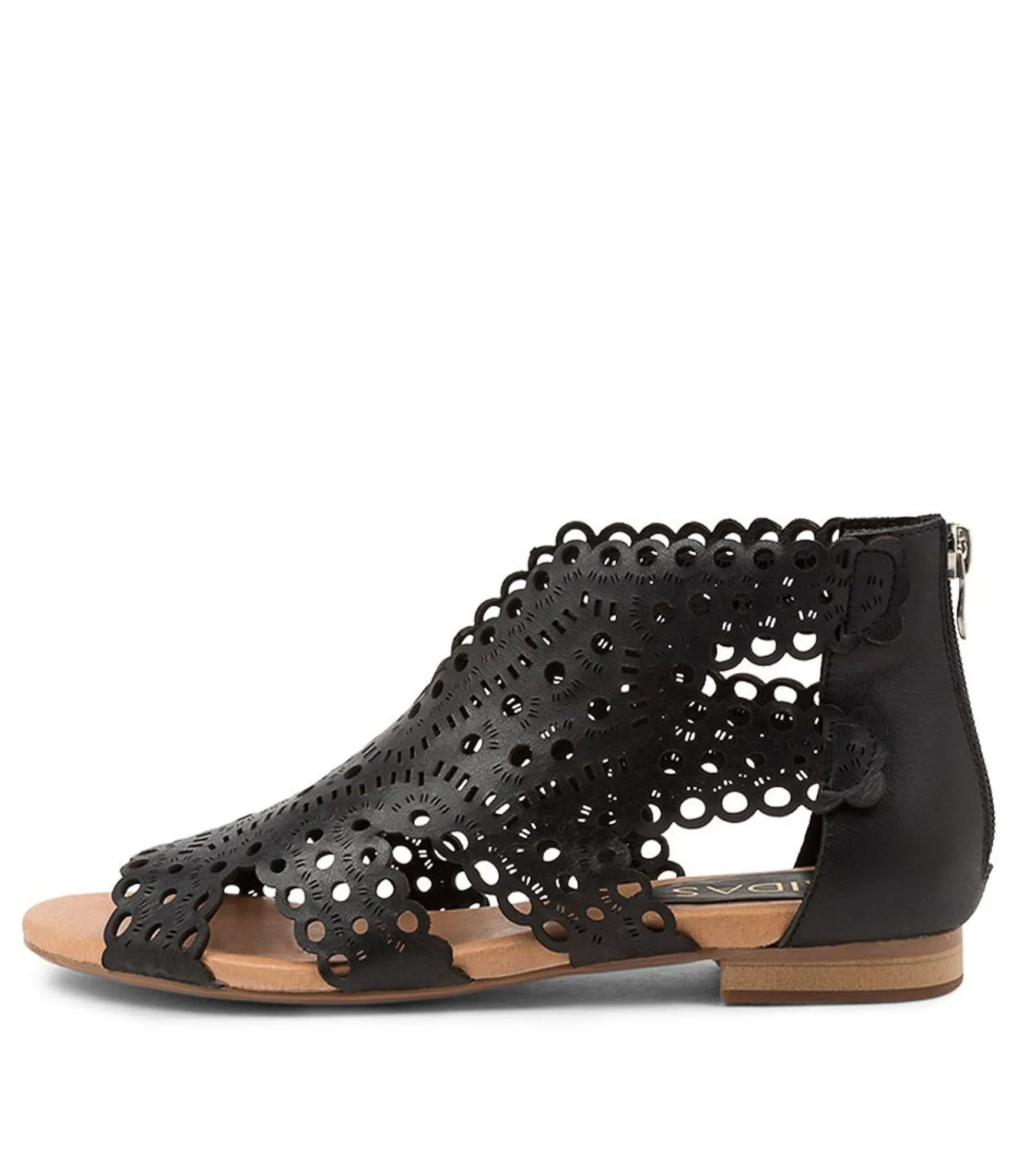 Clearance Midas Shoes Paxton Black Leather