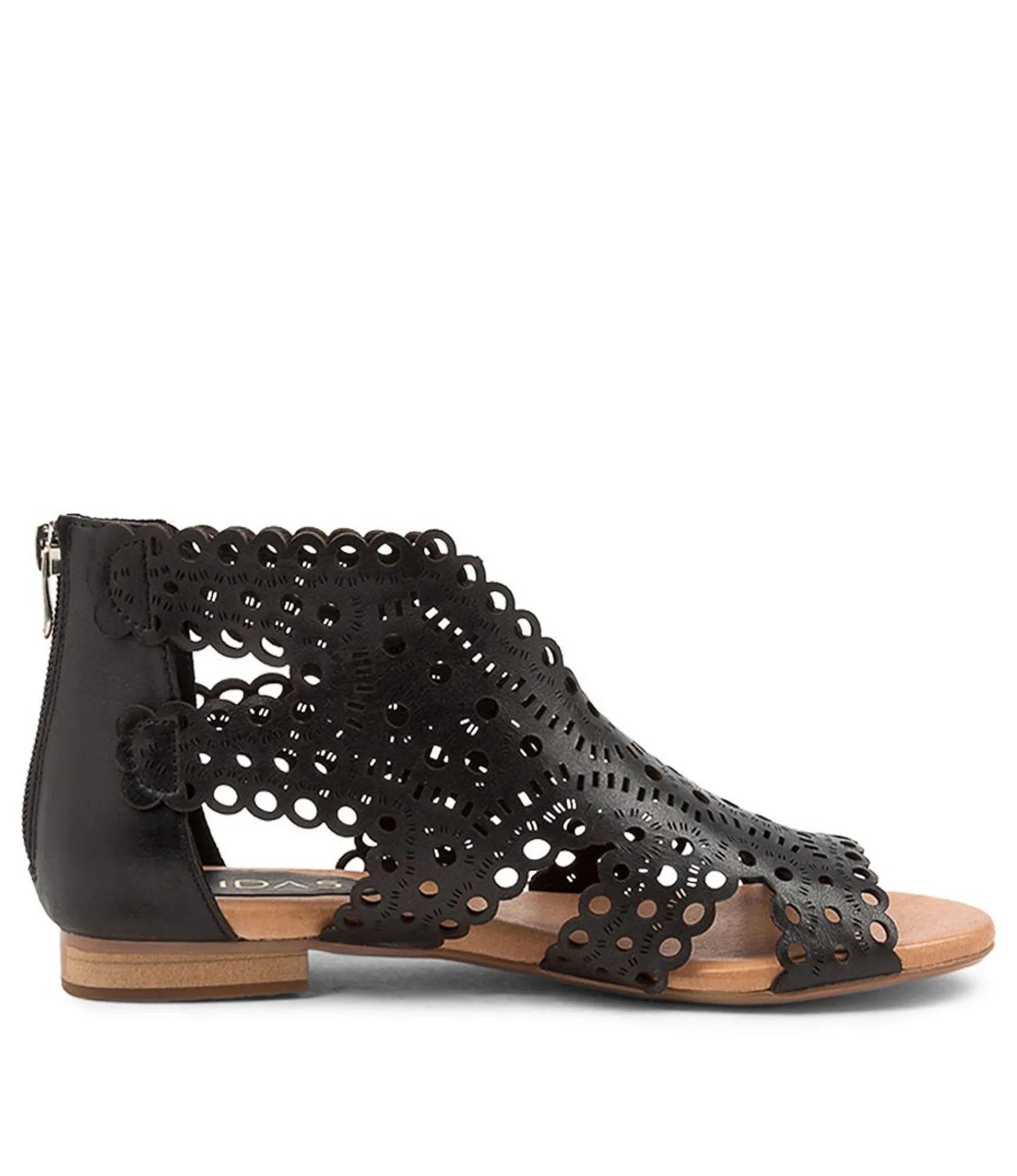 Clearance Midas Shoes Paxton Black Leather