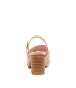 Hot Midas Shoes Payte Nude Leather Heeled Heels