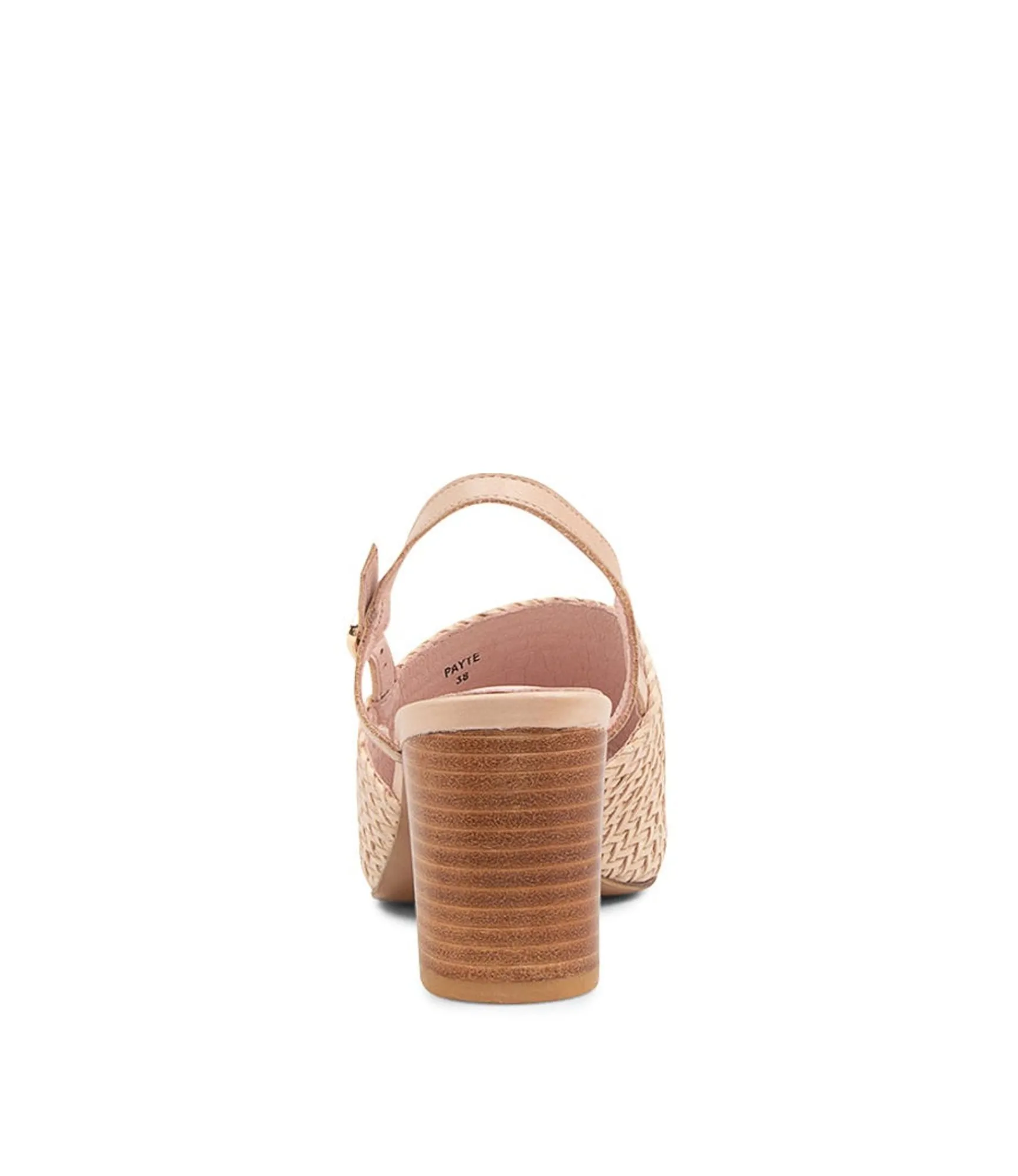 Hot Midas Shoes Payte Nude Leather Heeled Heels
