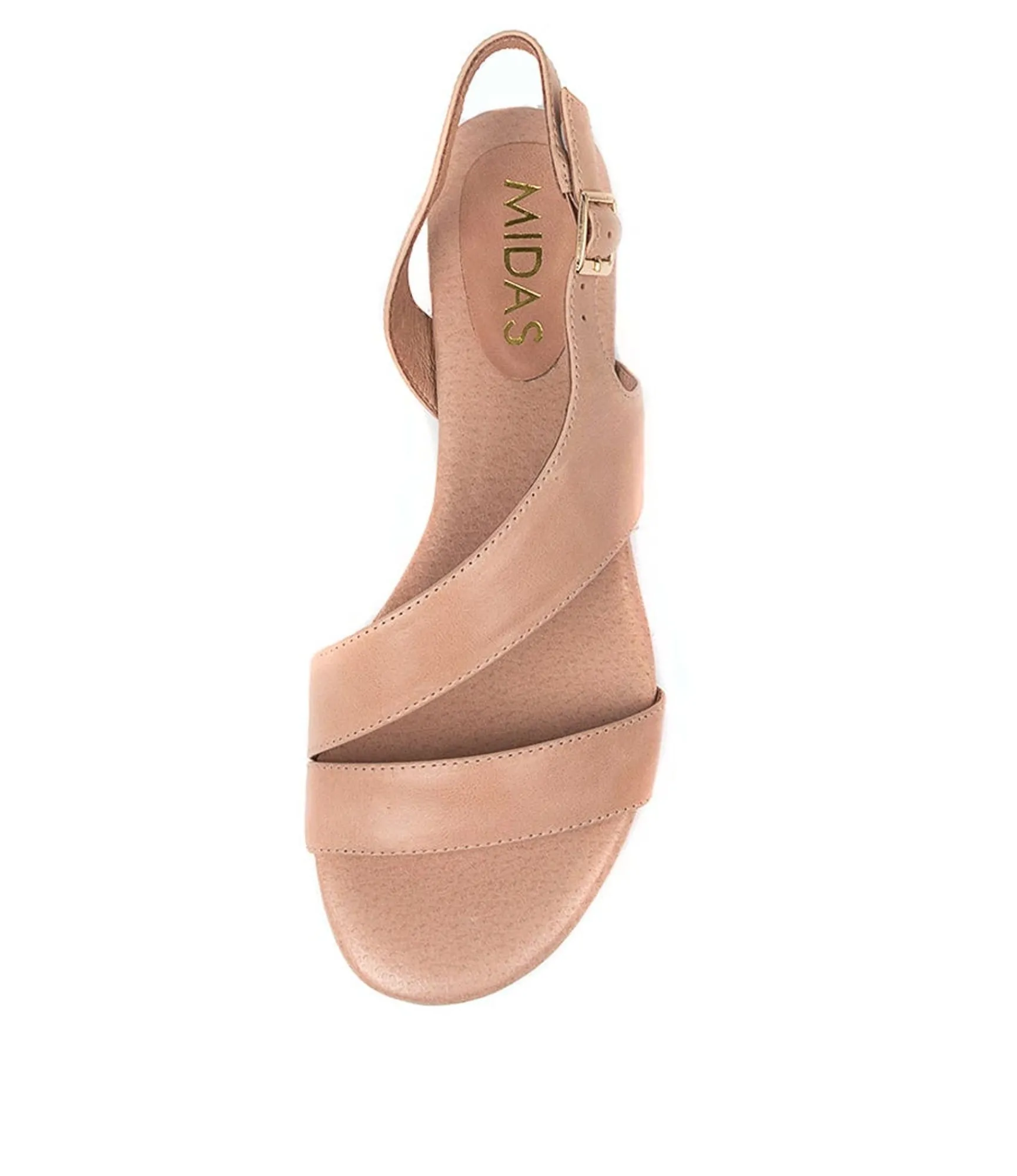 Shop Midas Shoes Peachy Cafe Leather