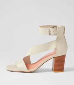 Outlet Midas Shoes Perra Milk Leather Sandals