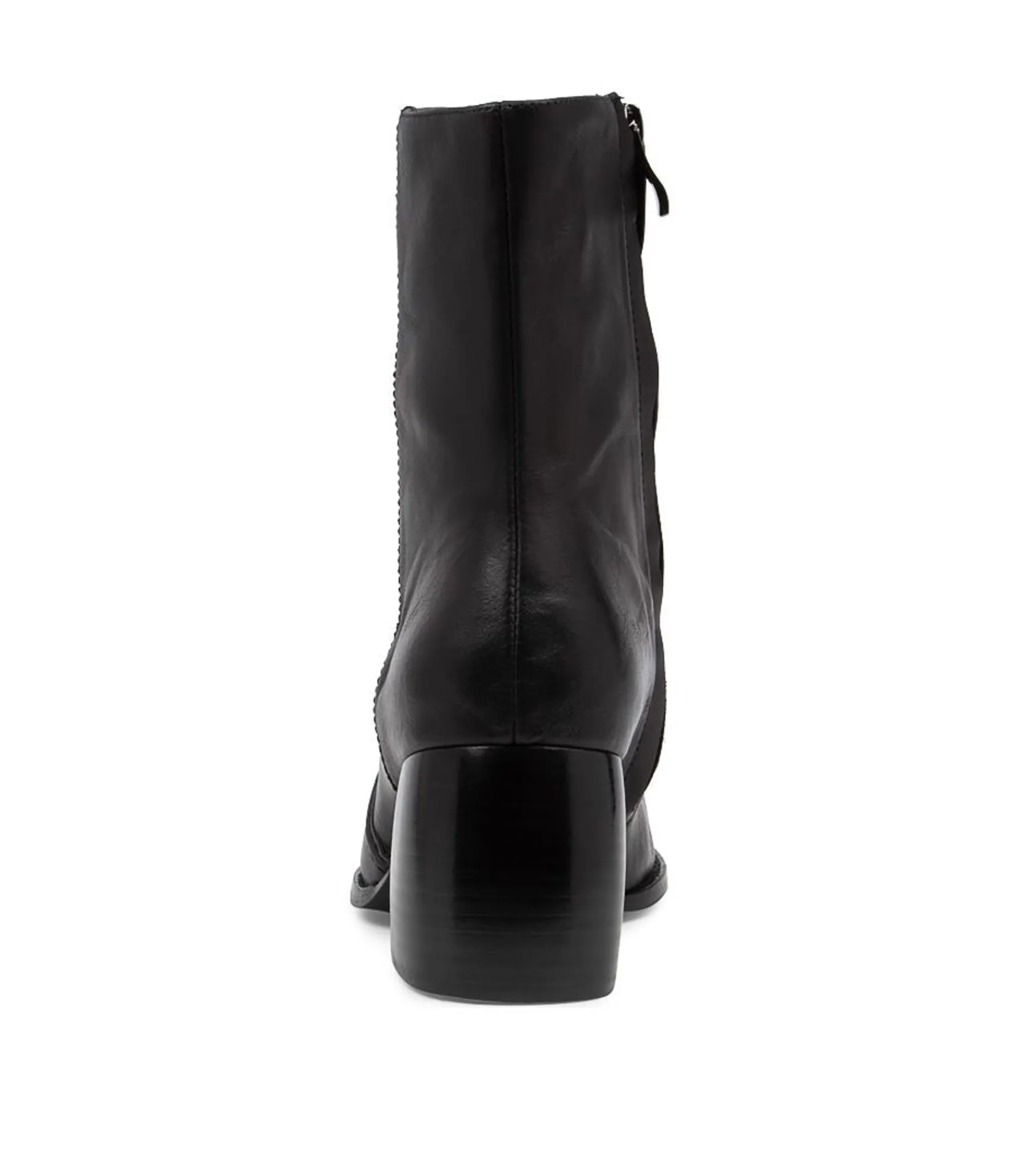 Sale Midas Shoes Pixi Black Leather Ankle Boots Bh