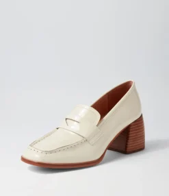 Shop Midas Shoes Preemar Vanilla Patent Leather Heels