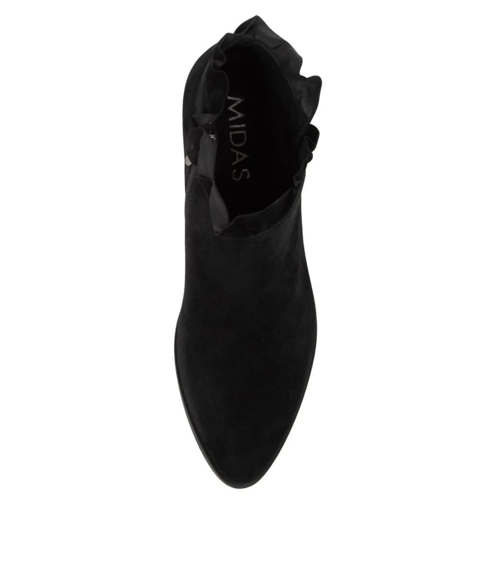 Cheap Midas Shoes Pretti Black Suede