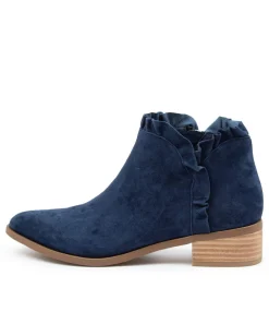 Fashion Midas Shoes Pretti Navy Suede