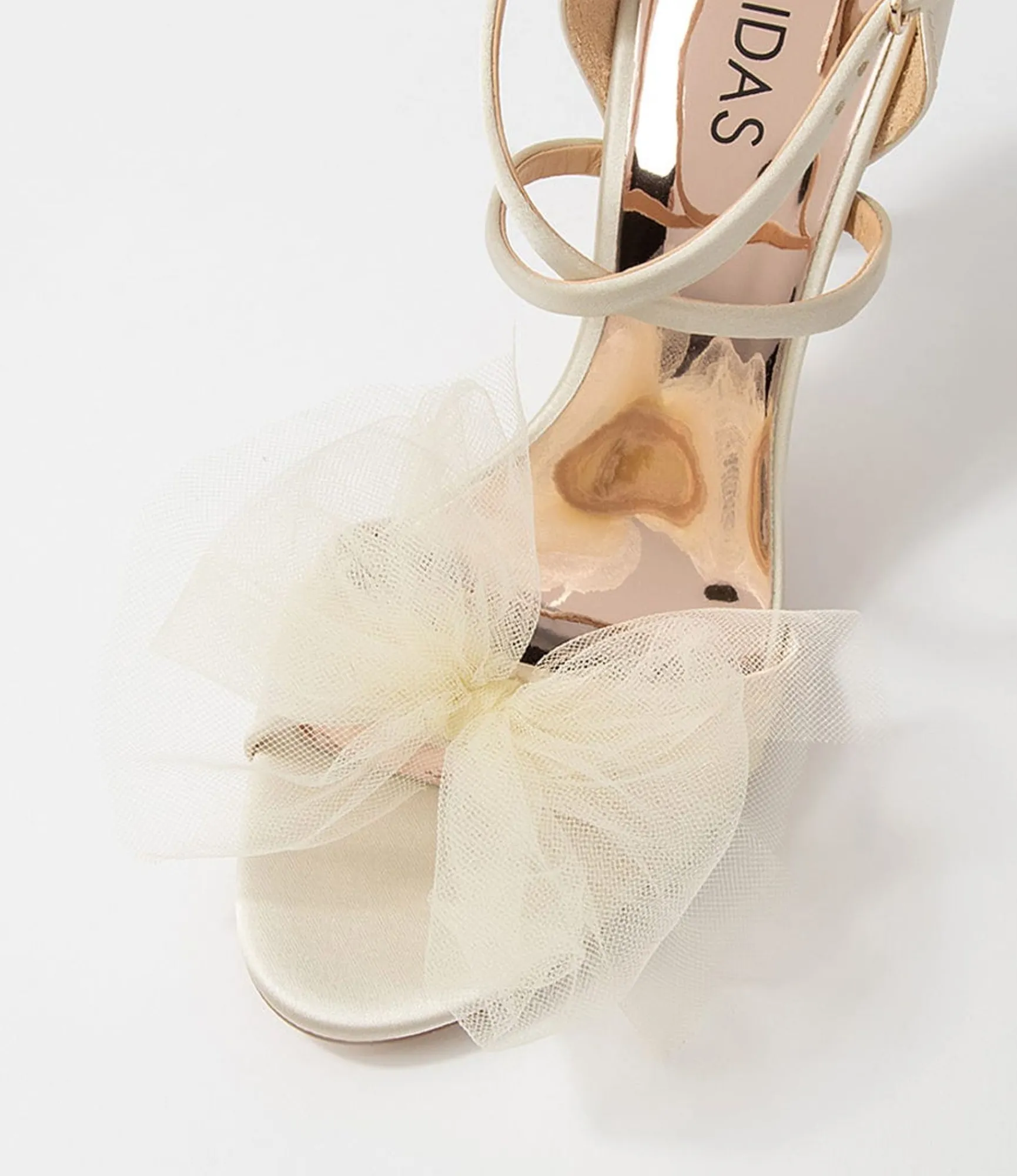 Sale Midas Shoes Princesa Cream Fabric Sandals