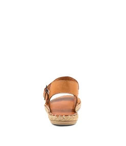 Fashion Midas Shoes Puzzal Tan Leather