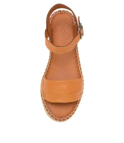 Fashion Midas Shoes Puzzal Tan Leather