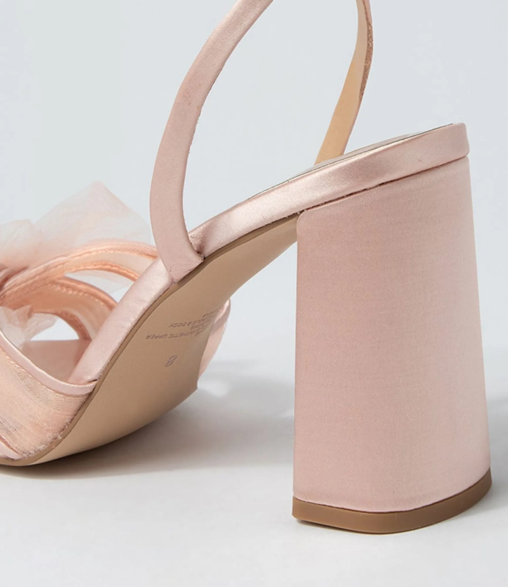 Online Midas Shoes Queeny Blush Fabric Sandals