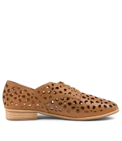 Best Midas Shoes Quicked Dk Tan Leather