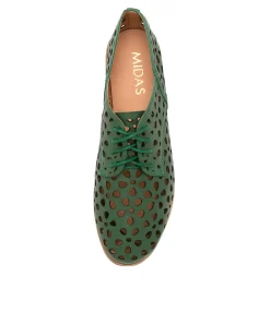 New Midas Shoes Quicked Emerald Leather