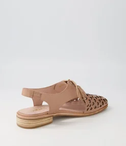 Flash Sale Midas Shoes Quietly Latte Leather Flat Shoes