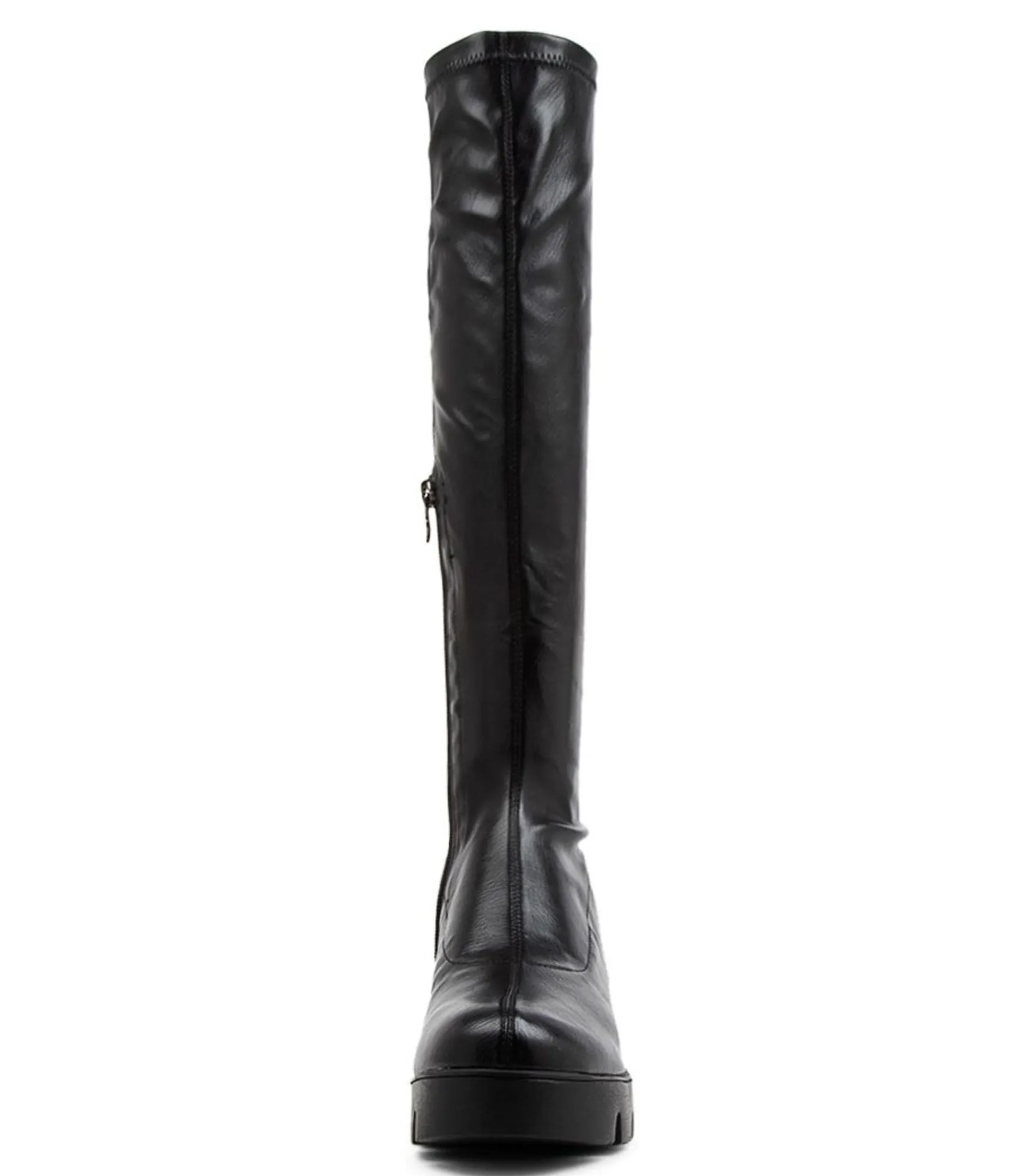 Store Midas Shoes Rasha Black Stretch Knee High Boots