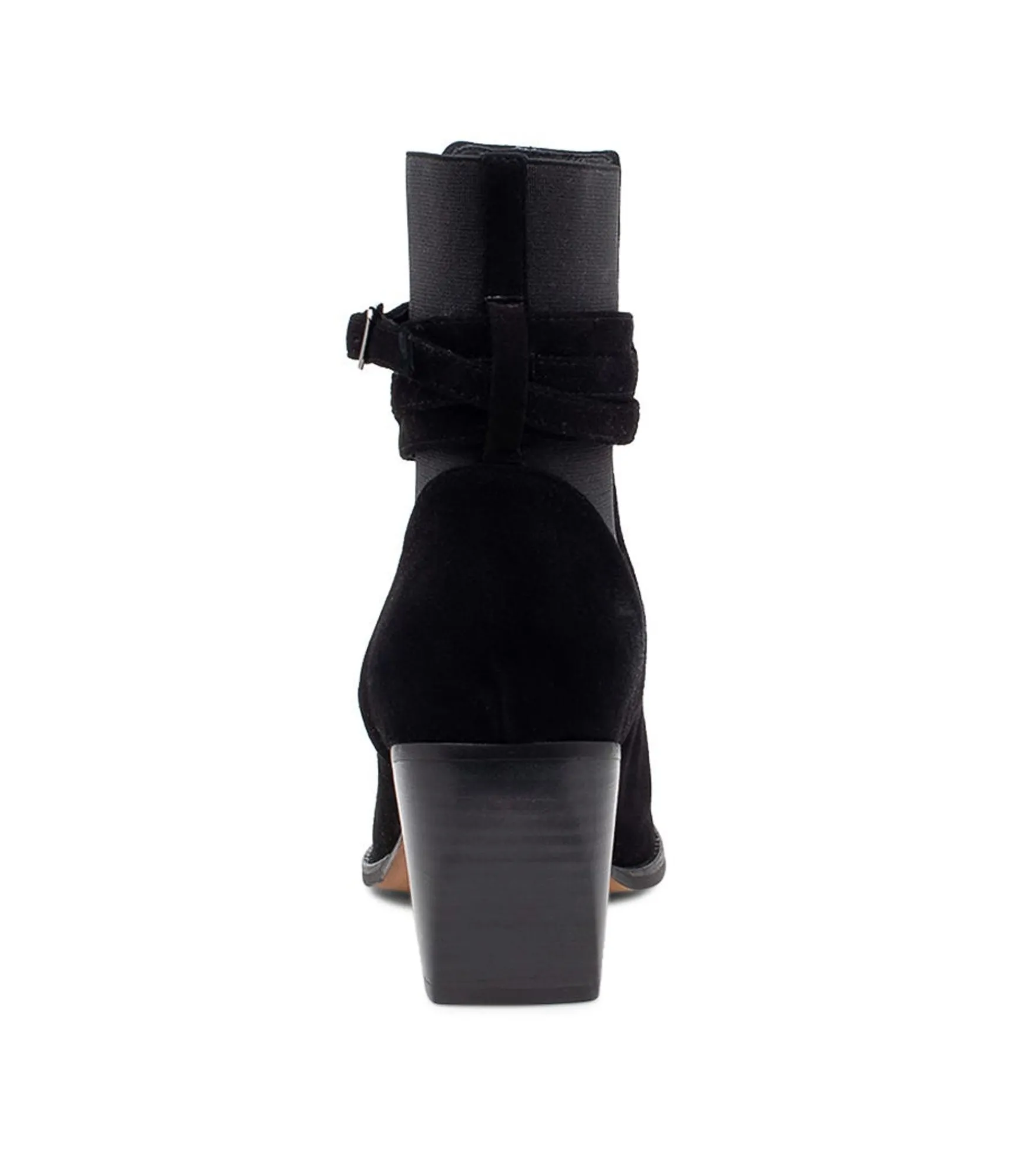 Discount Midas Shoes Reeba Black Suede Ankle Boots Bh