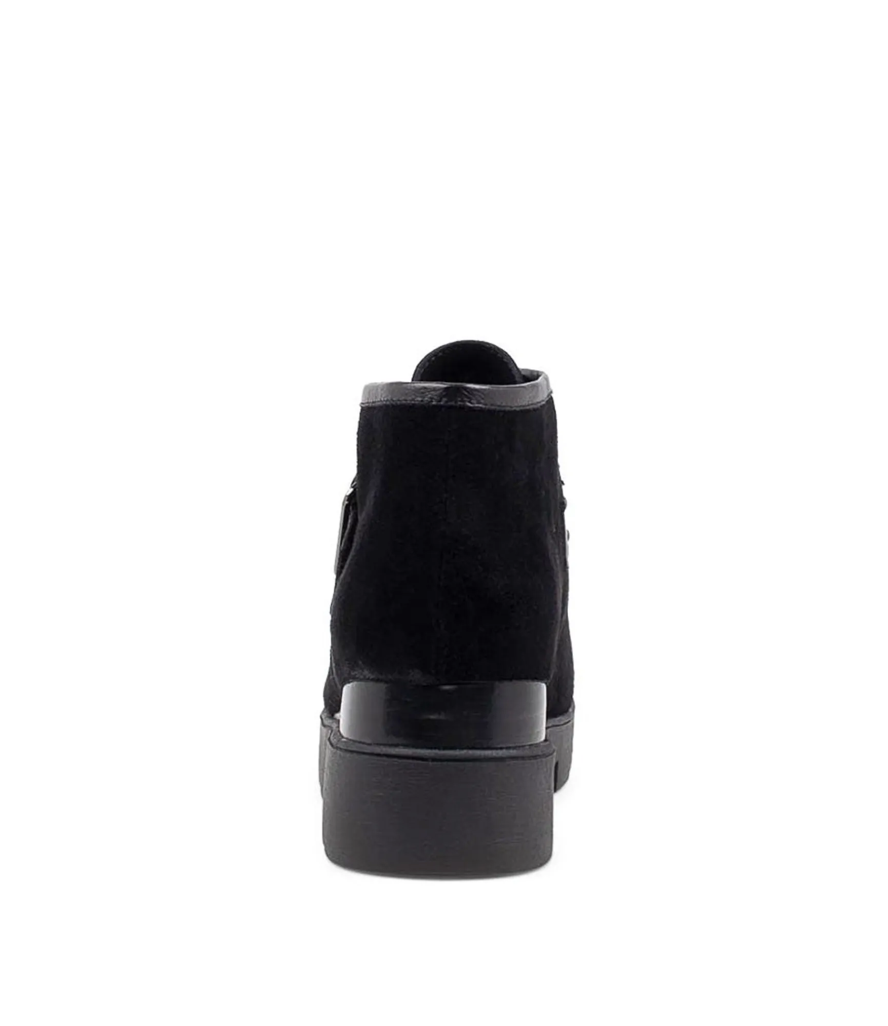 Cheap Midas Shoes Reeces Black Suede Ankle Boots