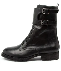 Shop Midas Shoes Riddle Black Leather