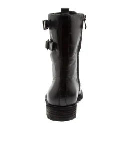 Shop Midas Shoes Riddle Black Leather