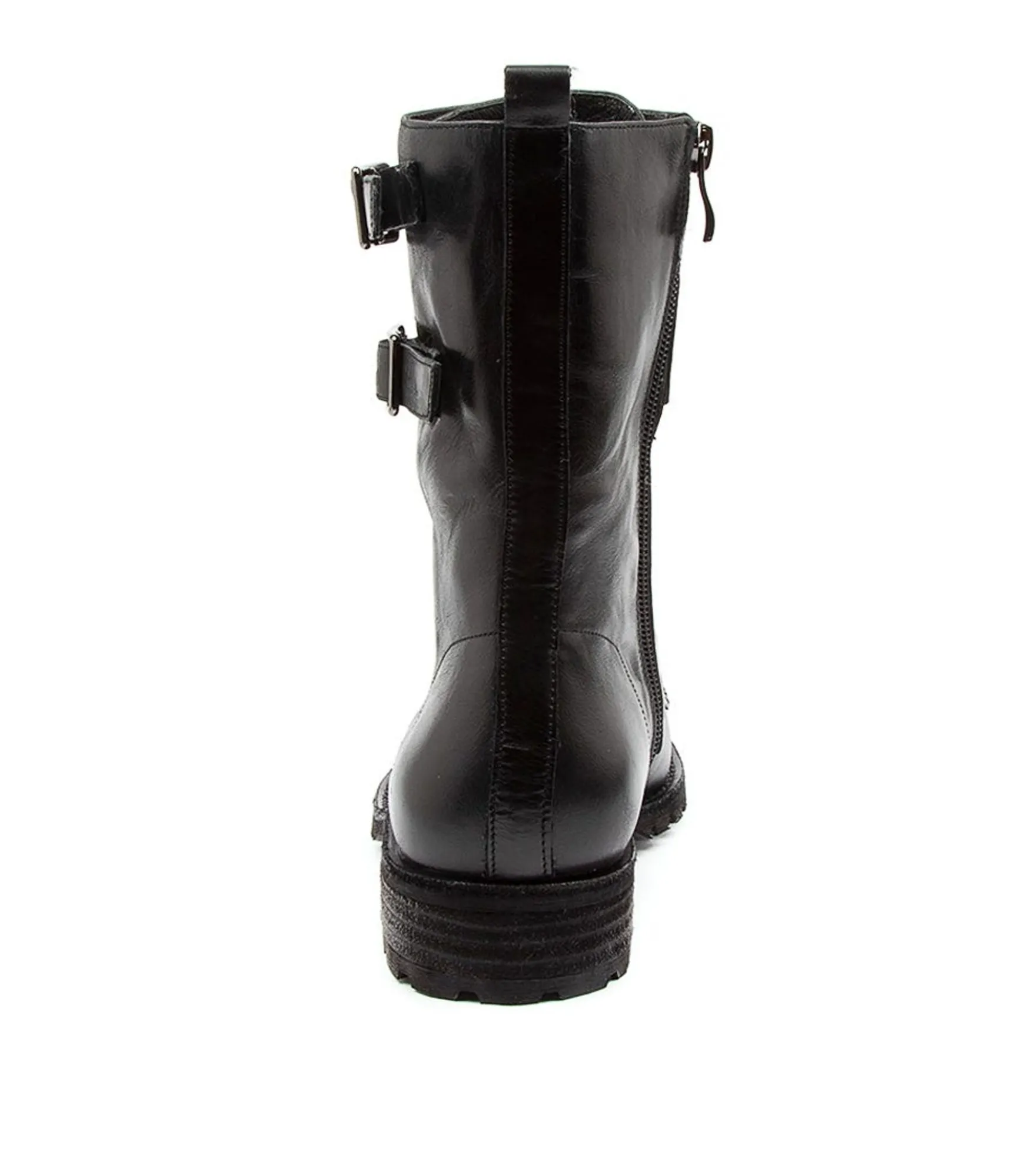Shop Midas Shoes Riddle Black Leather