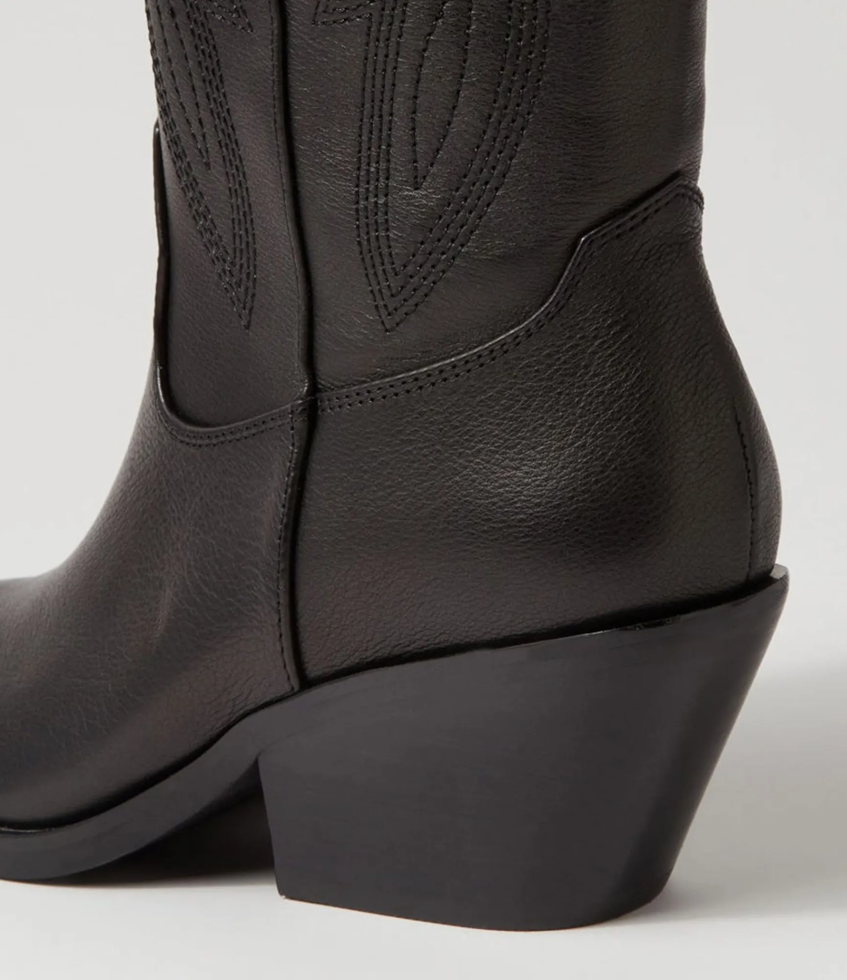 Cheap Midas Shoes Riders Black Leather Knee High Boots