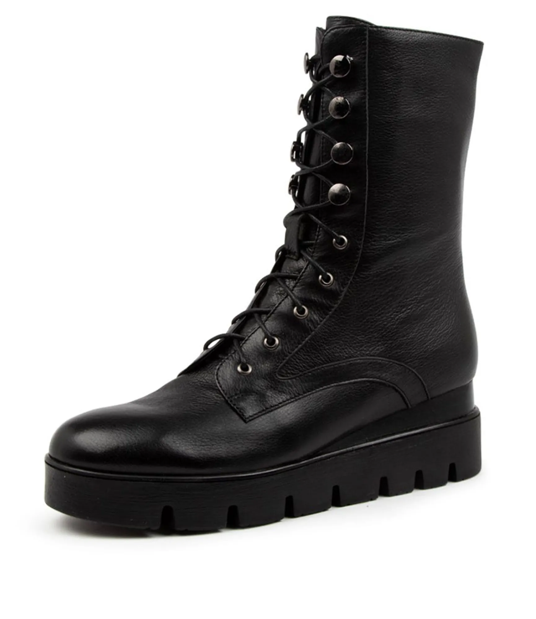 Best Midas Shoes Rocka Black-Black Sole