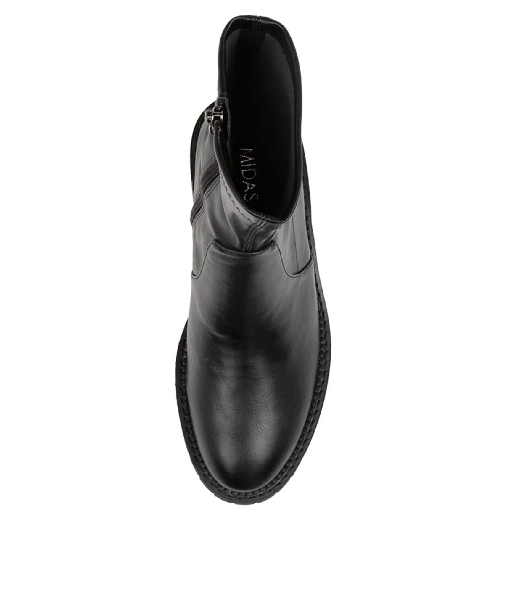 Outlet Midas Shoes Royally Black-Black Heel