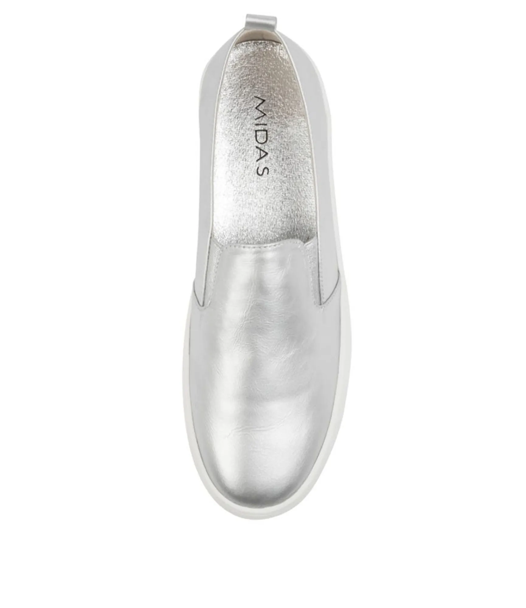 Store Midas Shoes Sabel Silver Metallic