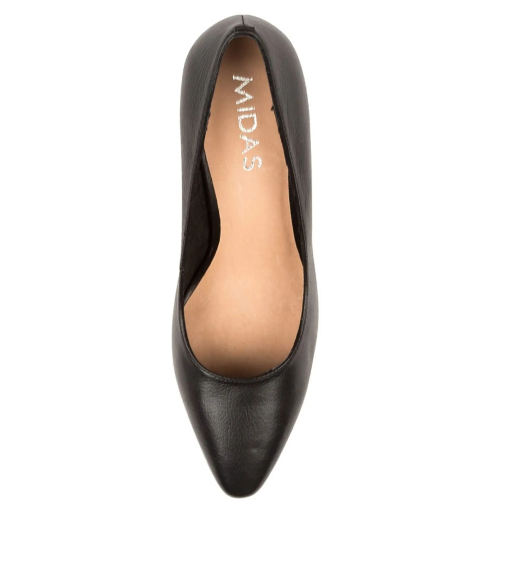 Best Sale Midas Shoes Sabine Black Leather