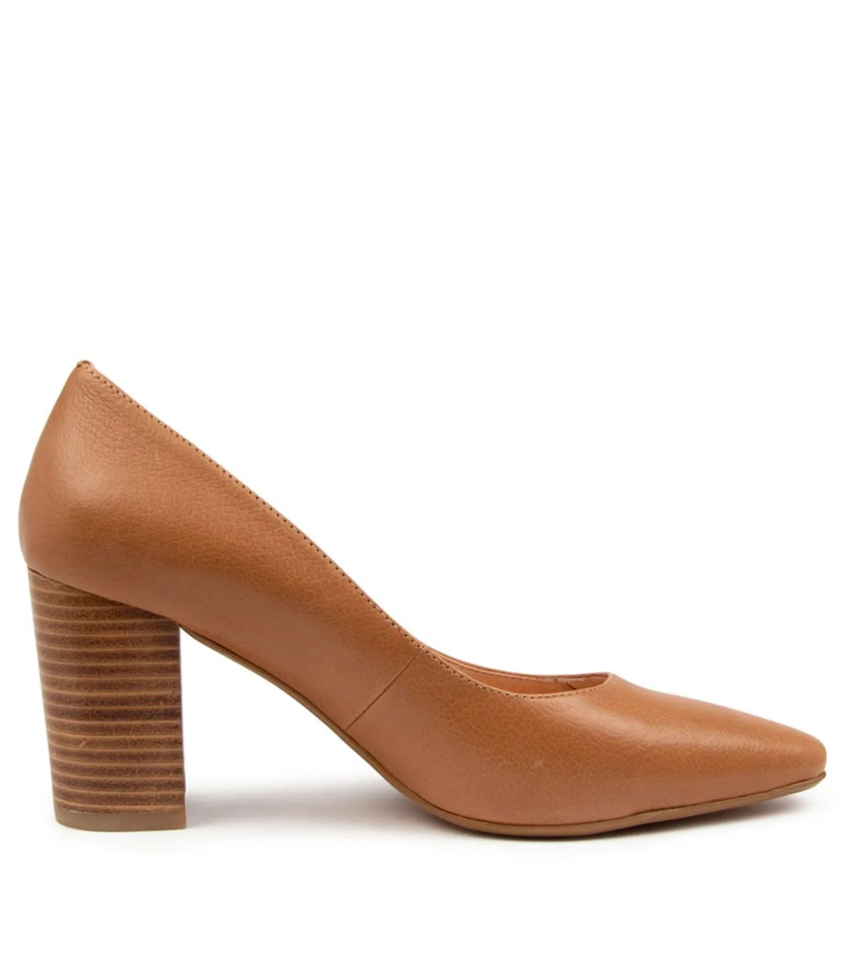 Clearance Midas Shoes Sabine Tan Leather