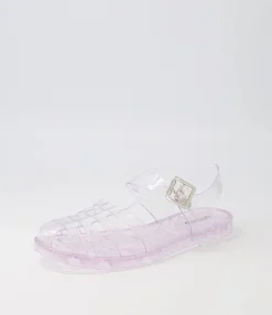 Flash Sale Midas Shoes Sadie Clear Jelly Sandals