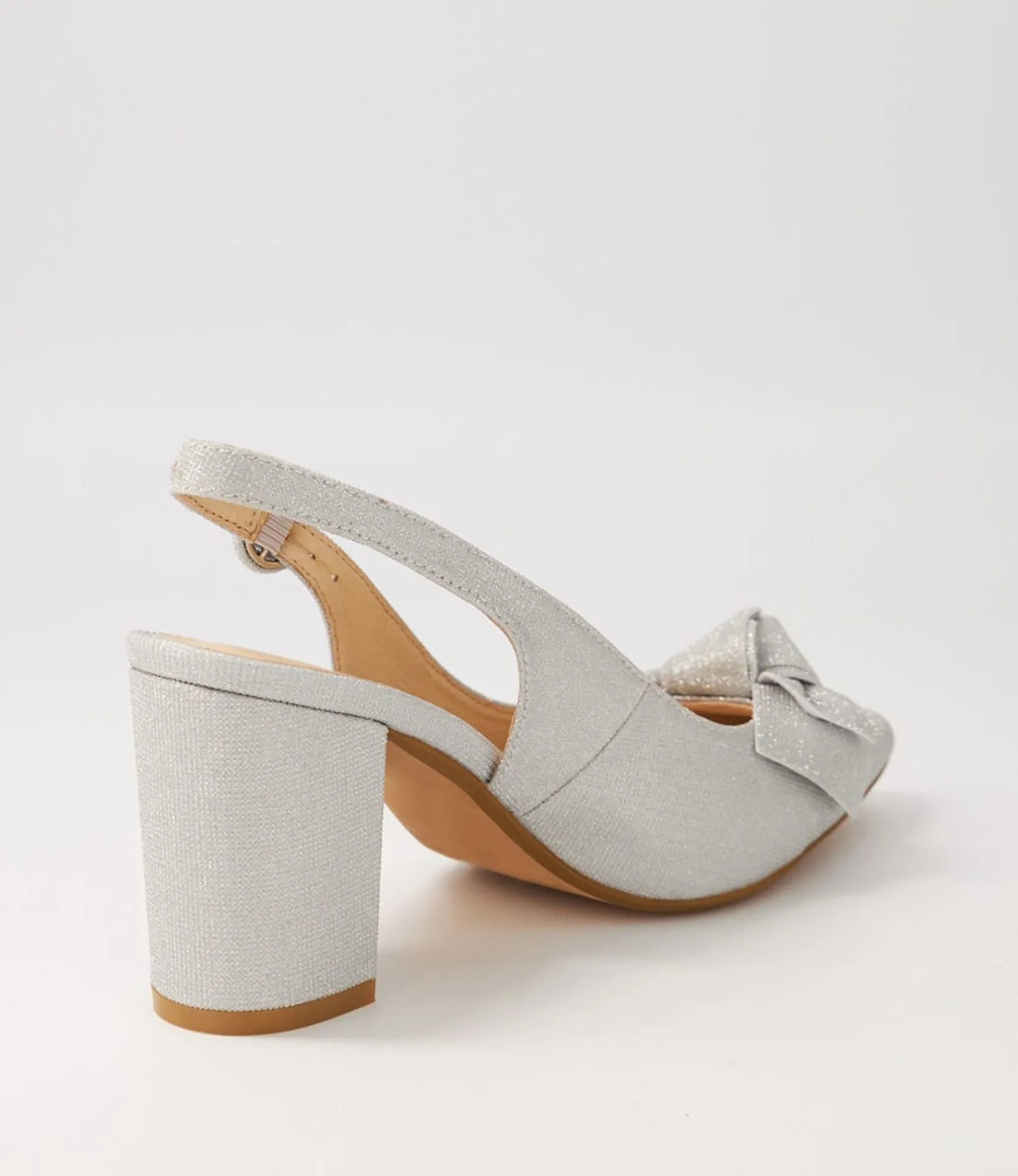 Cheap Midas Shoes Safari Silver Metallic Suede Heels