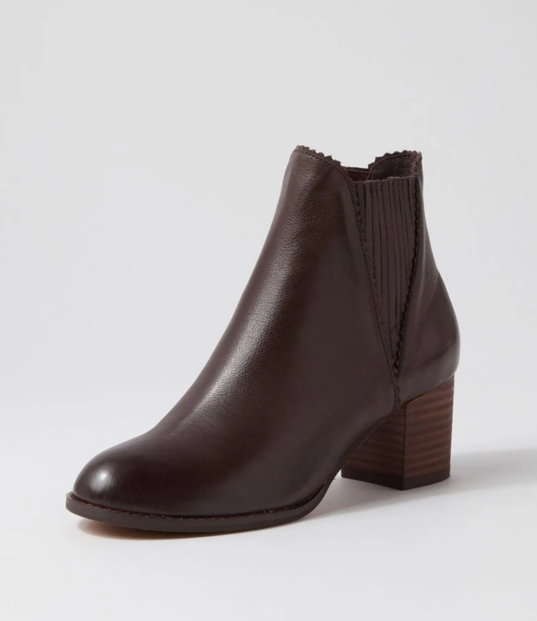 Sale Midas Shoes Saniti Choc Leather Chelsea Boots