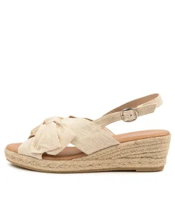 New Midas Shoes Santra Natural Fabric