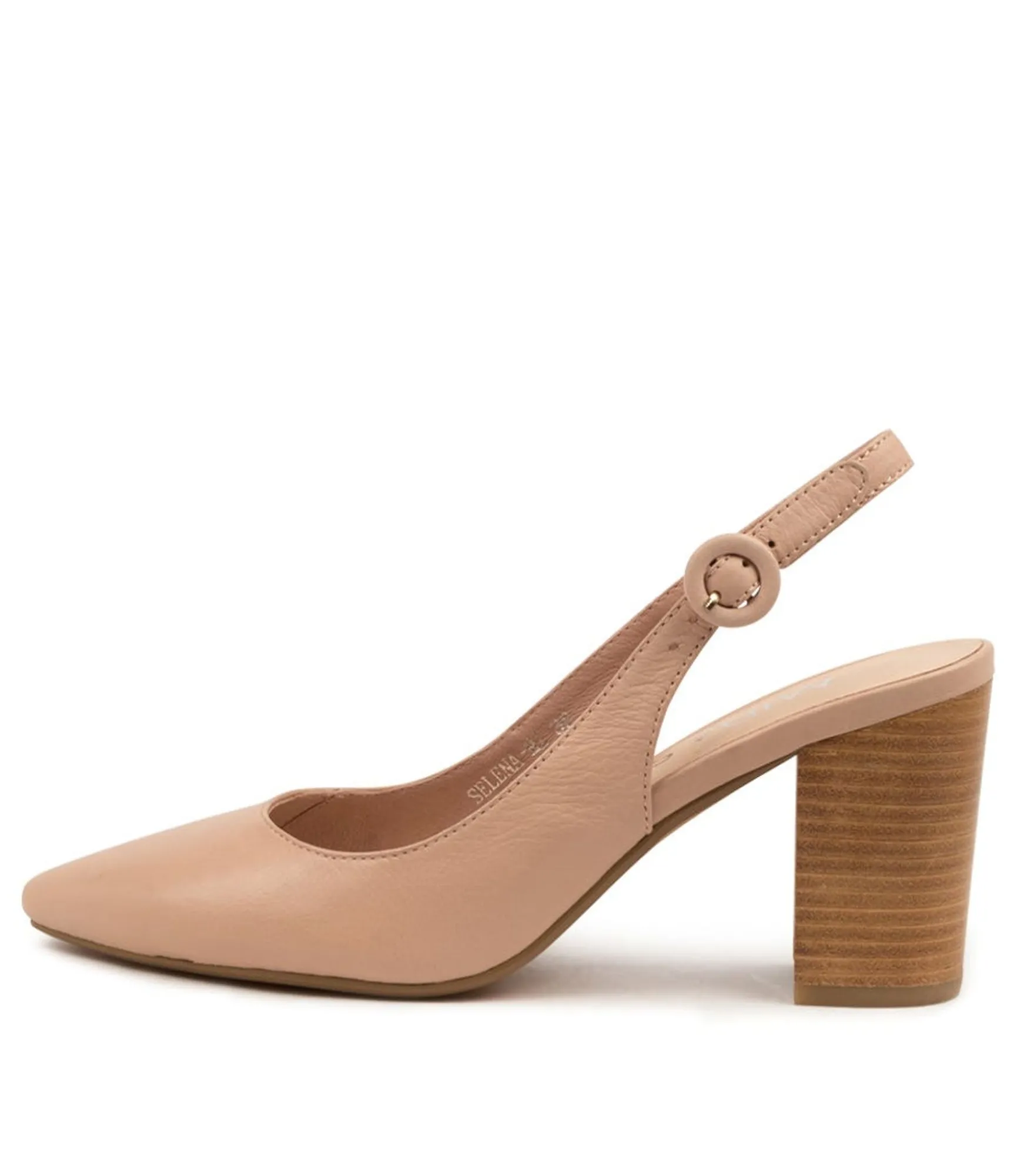 Cheap Midas Shoes Selena Dk Nude Leather