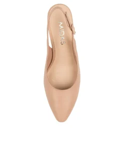 Cheap Midas Shoes Selena Dk Nude Leather