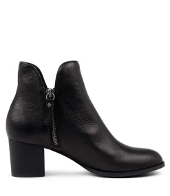 Best Sale Midas Shoes Shaine Black Leather