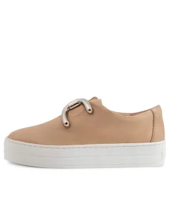 Sale Midas Shoes Shells Caramel Leather Sneakers Ws