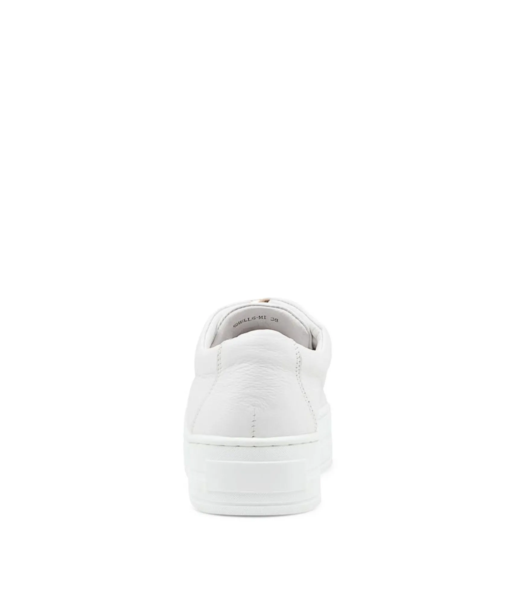 Store Midas Shoes Shells White Leather Sneakers Ws