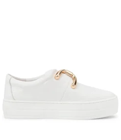 Store Midas Shoes Shells White Leather Sneakers Ws