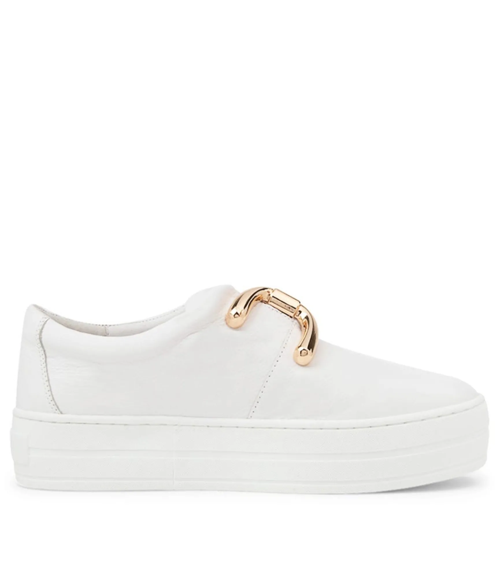 Store Midas Shoes Shells White Leather Sneakers Ws