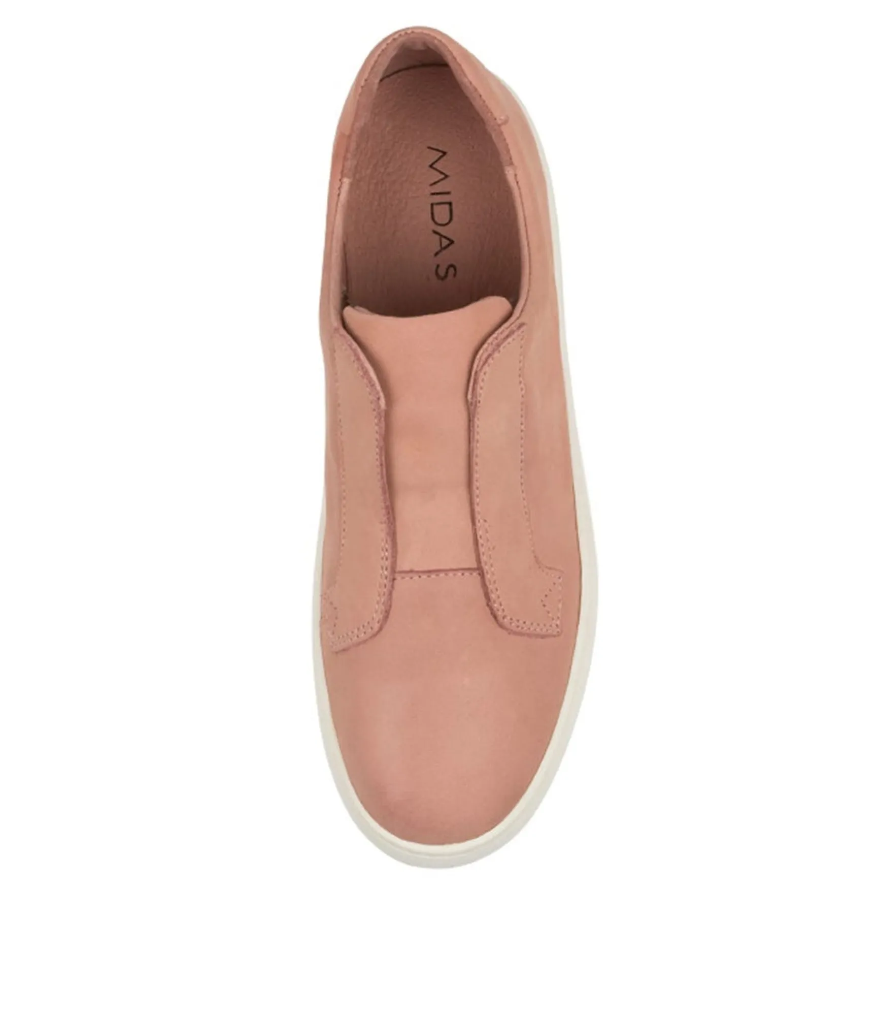 New Midas Shoes Shiann Pale Pink Leather