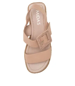 Fashion Midas Shoes Silo Rose Leather