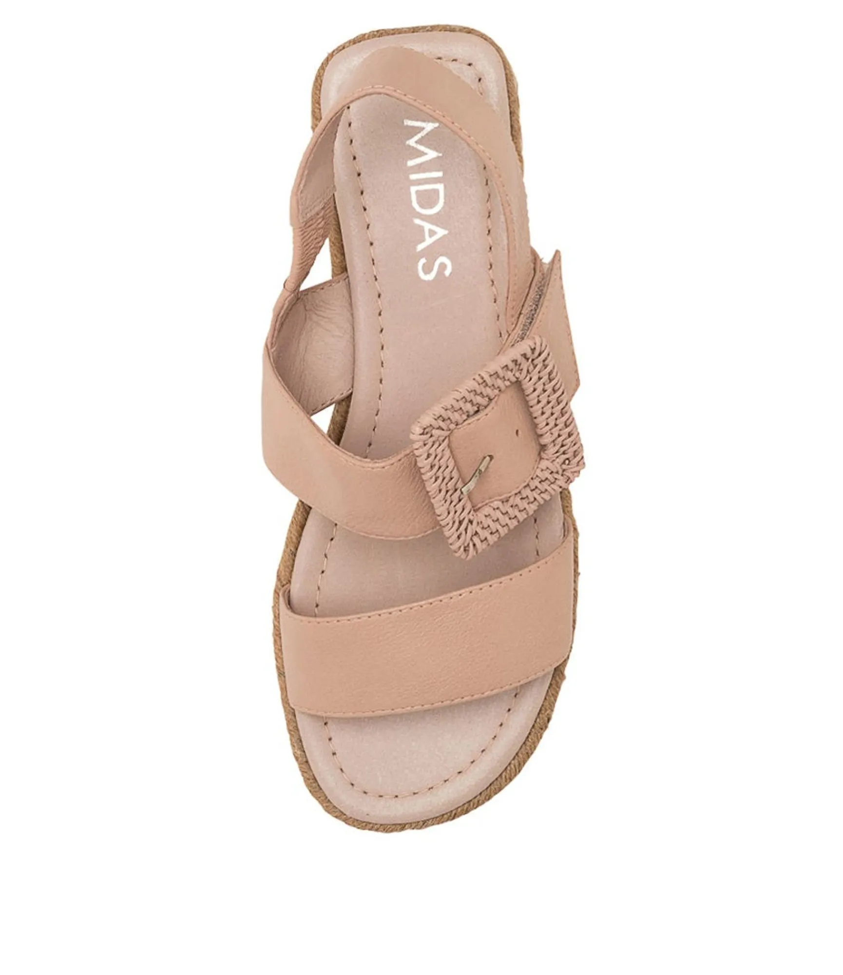 Fashion Midas Shoes Silo Rose Leather