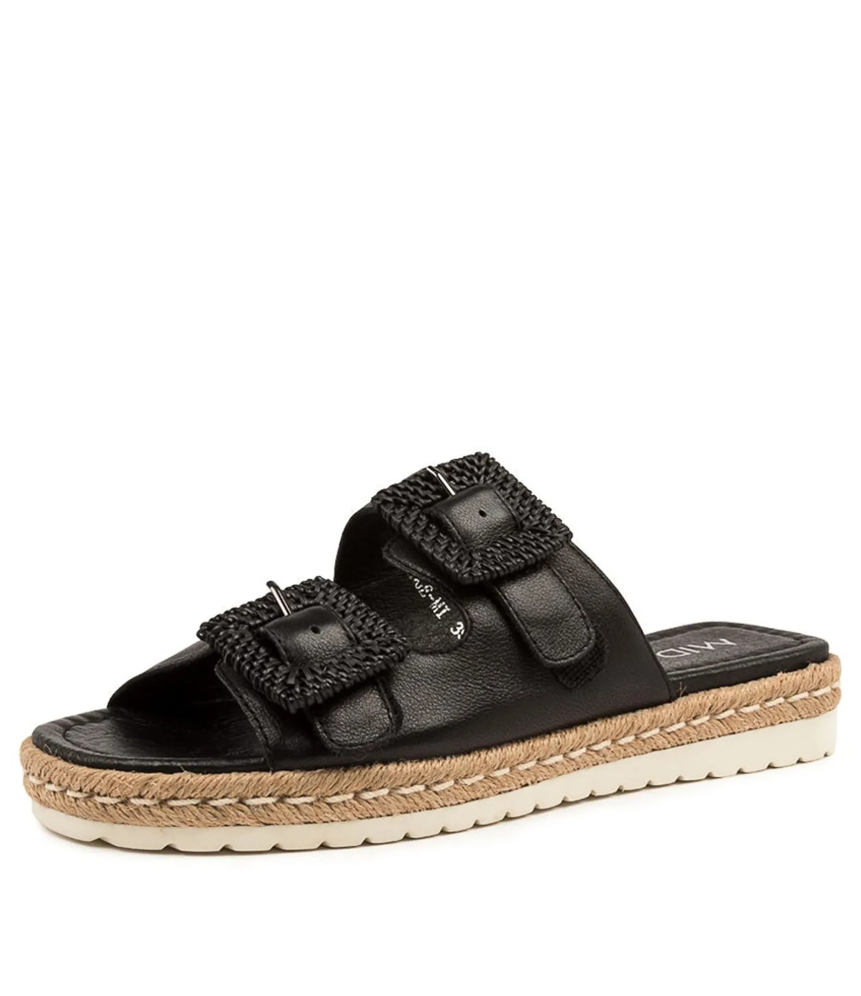 Hot Midas Shoes Singe Black Leather