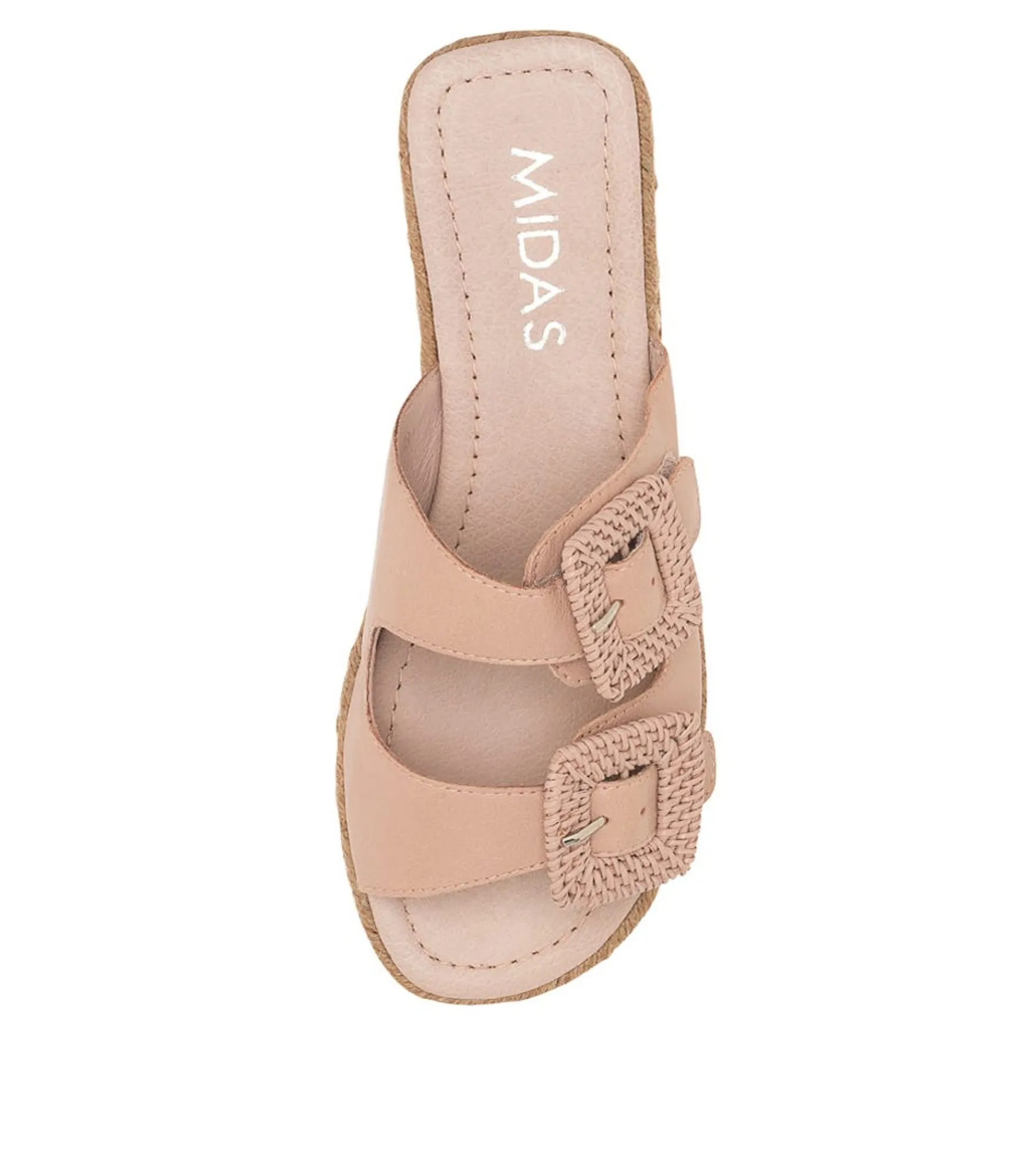 Best Midas Shoes Singe Rose Leather