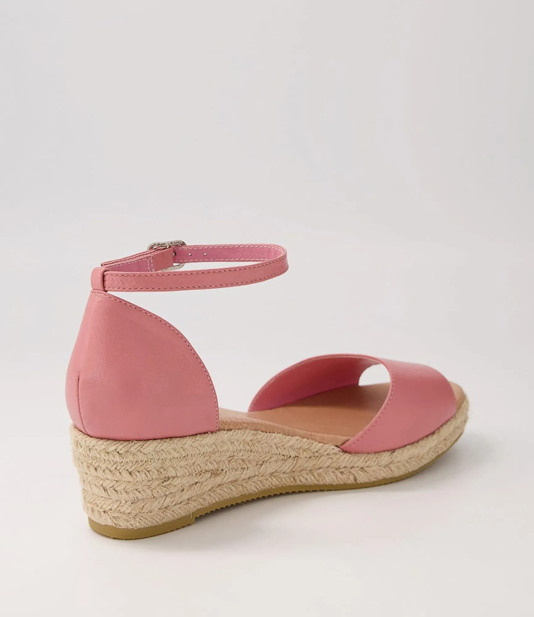Best Sale Midas Shoes Skippy Pretty Pink Nat Rope Leather Sandals